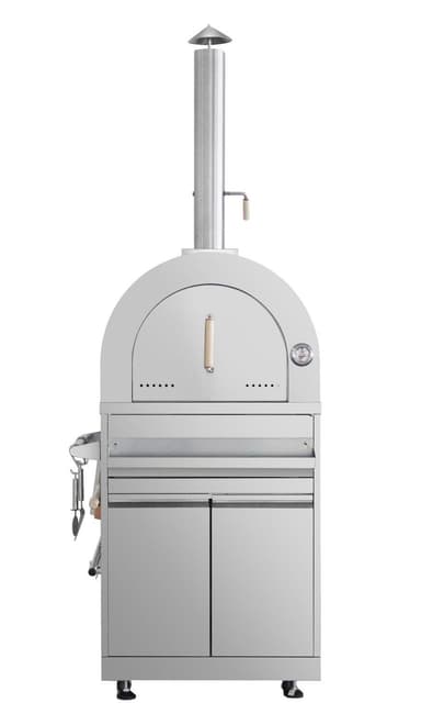 Myoutdoorkitchen - Inox Range - Moduuli pizzauunilla