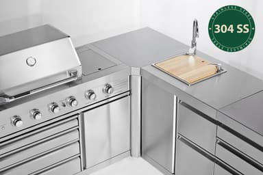 Myoutdoorkitchen - Kulmamoduuli 90°