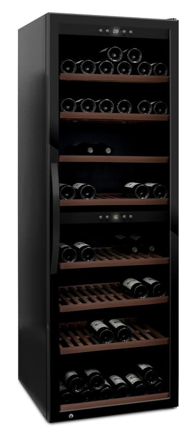 Vapaasti seisova viinikaappi - WineExpert 180 Fullglass Black