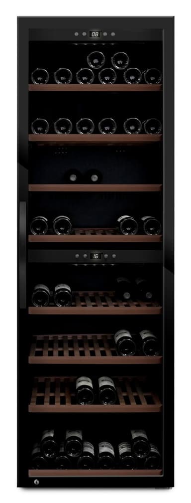 Vapaasti seisova viinikaappi - WineExpert 180 Fullglass Black