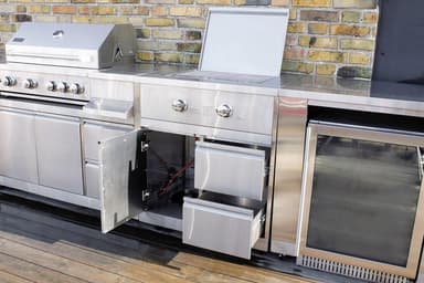 Myoutdoorkitchen - Inox Range - Moduuli sivupolttimella