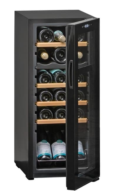 Vapaasti seisova viinikaappi - Northern Collection 18 Black