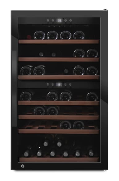 Vapaasti seisova viinikaappi - WineExpert 66 Fullglass Black