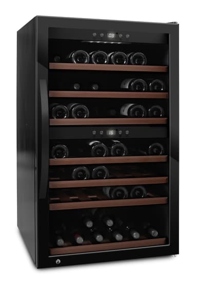 Vapaasti seisova viinikaappi - WineExpert 66 Fullglass Black
