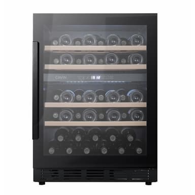 Sisäänrakennettava viinikaappi - Arctic Collection 60D Fullglass Black