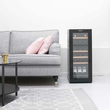 Vapaasti seisova viinikaappi - Northern Collection 18 Black
