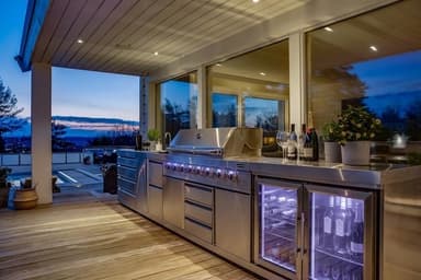 Myoutdoorkitchen - Moduuli jääkaappi kahdella ovella