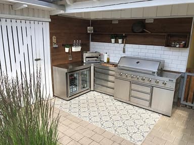 Myoutdoorkitchen - Moduuli jääkaappi kahdella ovella