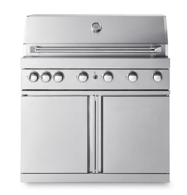 Myoutdoorkitchen - Vapaasti seisova kaasugrilli, 6 poltinta ja infrapunalämmitin