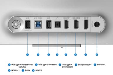 Samsung 32" Odyssey OLED G8 G81SF QD-OLED näyttö