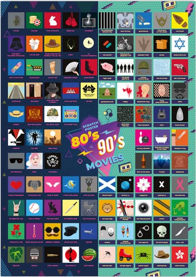 Mad Monkey Top 100 80s & 90s elokuvajuliste