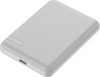 Goji 5000 mAh Mini varavirtalähde (vaaleanharmaa)