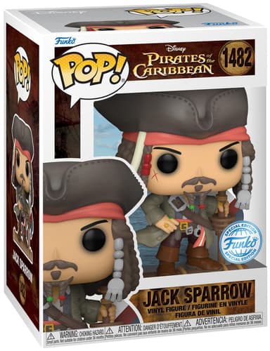 Funko Pop! Pirates of the Carribean toimintafiguuri (Jack Sparrow)