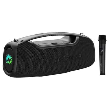 N-GEAR NRG500 Bluetooth-kaiutin, jossa on mikrofoni ja IPX5-vedenkestävyys