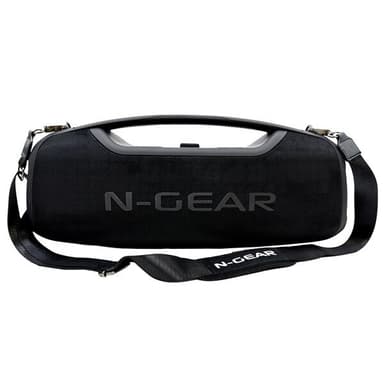 N-GEAR NRG500 Bluetooth-kaiutin, jossa on mikrofoni ja IPX5-vedenkestävyys