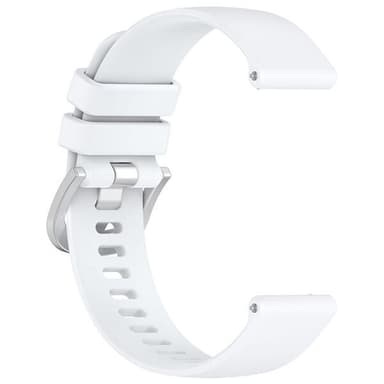 Silikoniranneke 22mm Huawei Watch GT 4 46mm -valkoinen - Valkoinen