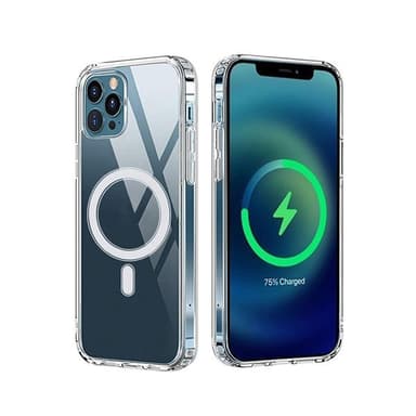 Ohut takakuori Magsafe-muistilla iPhone 16 Pro Max -puhelimelle - Kirkas