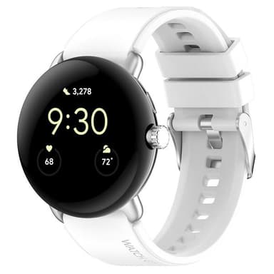Silikoniranneke Google Pixel Watch 1 / 2 - Valkoinen