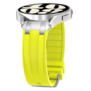 Silikoniranneke Amazfit Watch Bip 5 22mm - Keltainen - Keltainen