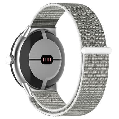Nailonranneke Google Pixel Watch 1/2:lle - Harmaa