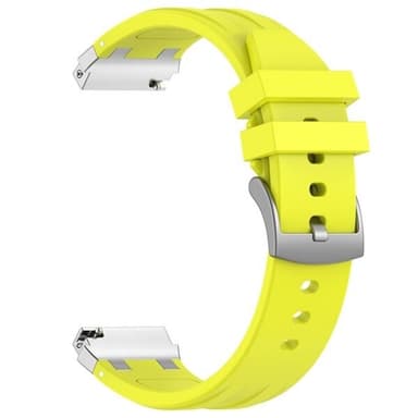 Silikoniranneke Amazfit Watch Bip 5 22mm - Keltainen - Keltainen