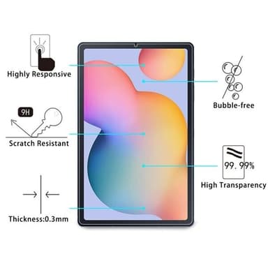 Näytönsuoja 9H karkaistua lasia Samsung Galaxy Tab S6 Lite P610 / P615