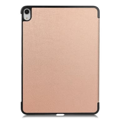 Keinonahkakotelo jalustalla iPad Air 13 (2024) - RoseGold - RoseGold