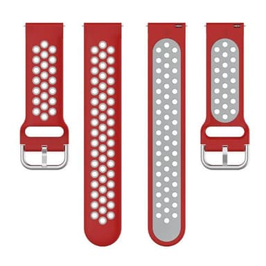 EBN kellon ranneke OnePlus Watch 3 - Punainen/harmaa