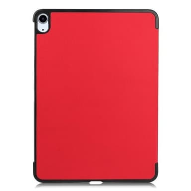 Keinonahkakotelo jalustalla iPad Air 13:lle (2024) - punainen