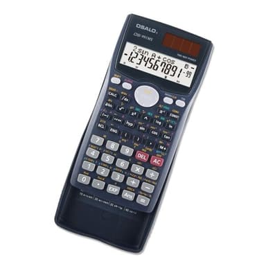 Monitoiminen oppilaslaskin LCD-näytöllä