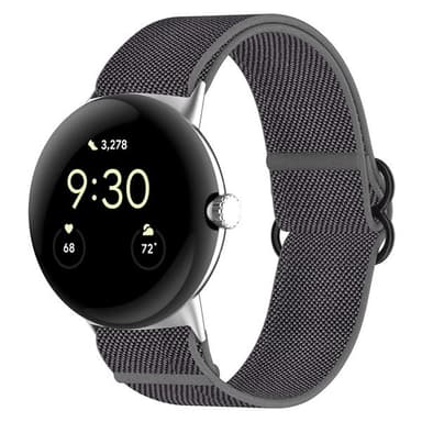 Joustava ranneke Google Pixel Watch 1/2:lle - Harmaa