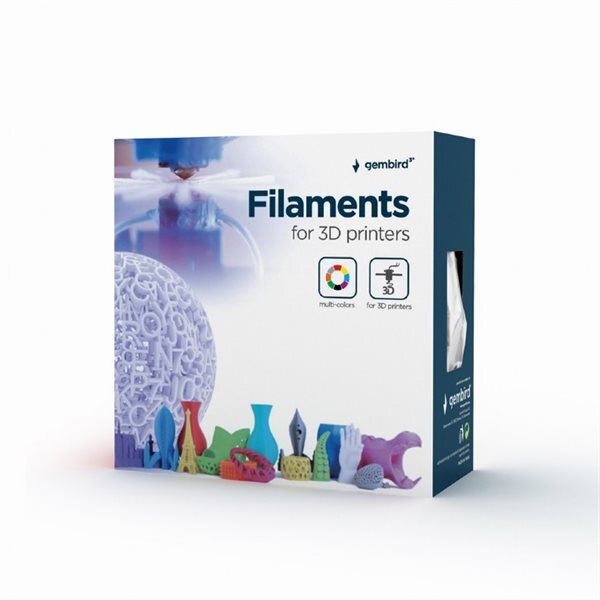 ABS-filamentti 3D-tulostimille 3mm 1kg - Musta