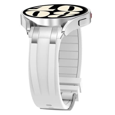 Silikoniranneke Amazfit Watch Bip 5 22mm - Valkoinen - Valkoinen