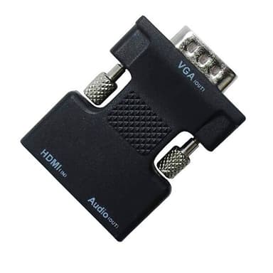 HDMI Naaras VGA + Ääni Sovitin