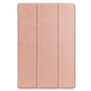 Kolminkertainen kotelo jalustalla Samsung Galaxy Tab S8+ / Tab S8 Plus / Tab S7 FE / Tab S7+ - RoseGold - RoseGold