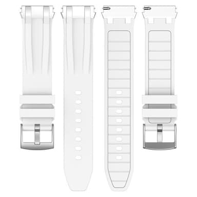 Silikoniranneke Amazfit Watch Bip 5 22mm - Valkoinen - Valkoinen