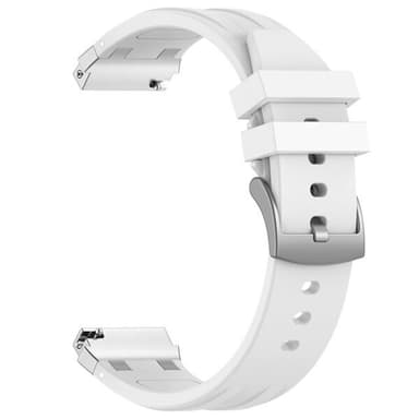 Silikoniranneke Amazfit Watch Bip 5 22mm - Valkoinen - Valkoinen