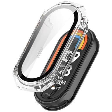 Suojakotelo, jossa on näytönsuoja Huawei Band 8 / 8 NFC - Kirkas