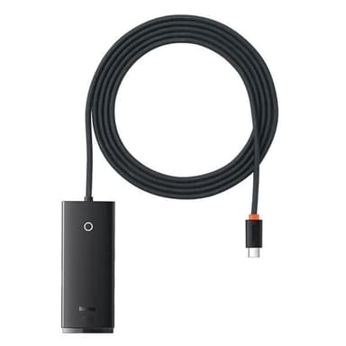 Baseus Lite -sarjan USB-keskitin 4 porttia - USB-C-4xUSB-A 3.0 2m 2m