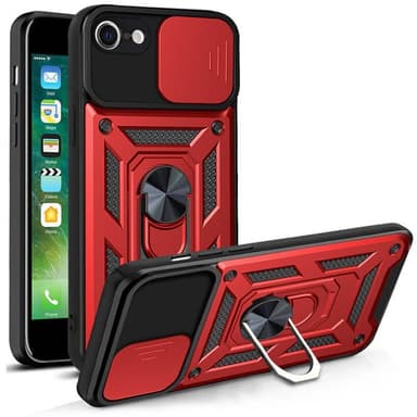Jazz 3i1 kuori iPhone 16e - Punainen