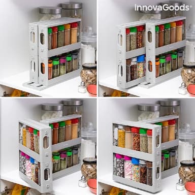 InnovaGoods Liu'utettava ja käännettävä mausteteline
