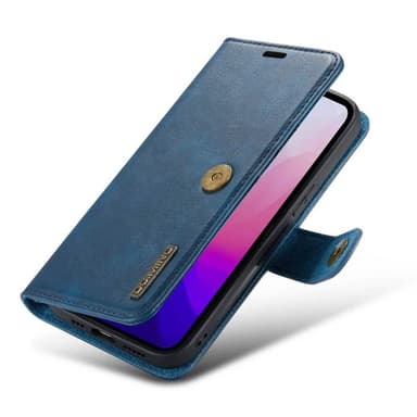 Lompakkokotelo DG-Ming 2i1 iPhone 16e - Sininen