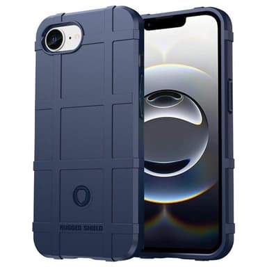 Rugged Shield kuori iPhone 16e - Sininen