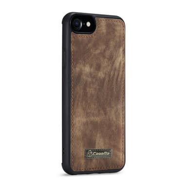 CaseMe puhelimenkotelo 008 8-kortti iPhone 16e - Ruskea