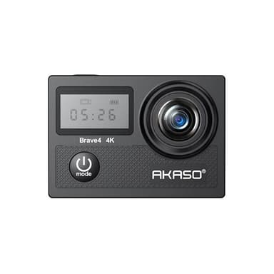 Akaso Brave 4 4K Actionkamera – 24FPS, 20MP, 3-akselinen gyroskooppi