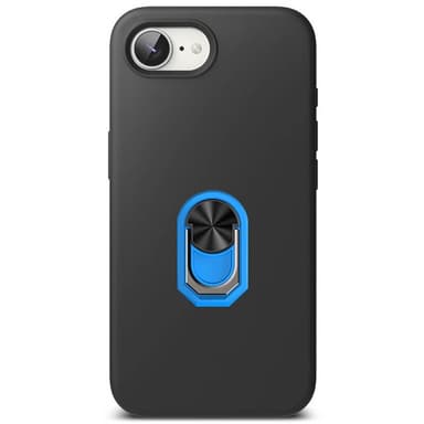 TPU sormuskotelo iPhone 16e - Vaaleansininen