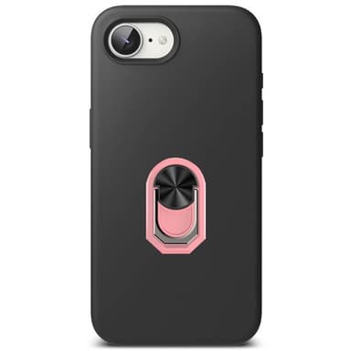 TPU sormuskotelo iPhone 16e - Vaaleanpunainen
