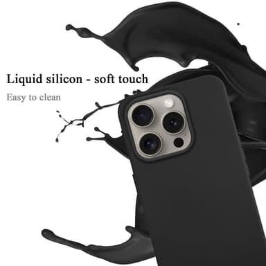 iPhone 16 PRO MAX Suojakuori Kotelo Case (Musta)