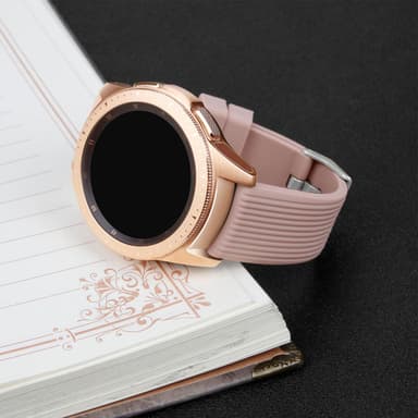 Samsung Galaxy Watch 42 mm  silikonirannekoru (S) Khaki