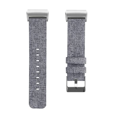 Fitbit Charge 3/4 ranneke kangas harmaa - L